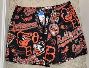 2XL - PRO Standard Baltimore Orioles logo history SHORTS pants mlb XXL NWT - Picture 1 of 3