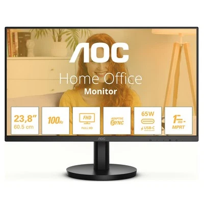 AOC Basic-line 24B3CA2 B3 Series LED-Monitor 61 cm (24") 24B3CA2 - Bild 1 von 4
