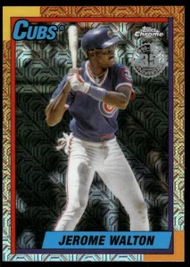 2025 Topps Update Jerome Walton 1990 Topps Baseball Chrome Silver Pack #U90C-65 - Picture 1 of 2