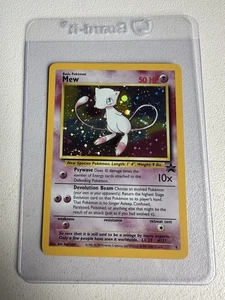 #9 Mew (Galaxy Holo) - Swirl vivid galaxy WOTC Black Star Promo - Imagen 1 de 11
