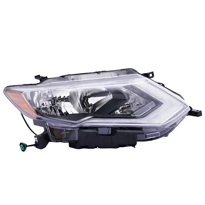 For Nissan Rogue 2017 2018 2019 Halogen Headlight Headlamp Passenger Right Side Foto 1 de 4