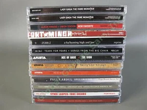 14 Pop CD LOT Paula Abdul Cyndi Lauper Lady Gaga Dido Ace of Base Krauss MORE NR - Picture 1 of 7