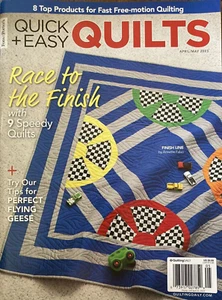 Quick + Easy Quilts Magazine Quilting Patterns April/May 2023 New - Picture 1 of 1