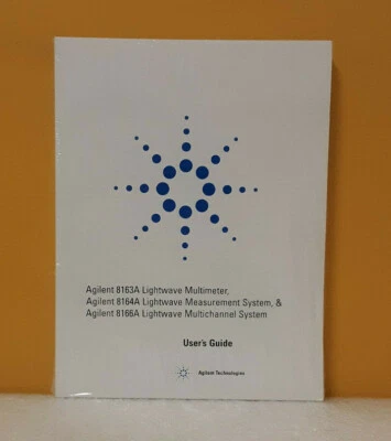 Agilent 08164-91011 8163A Lightwave Multimeter & More User's Guide - Image 1 of 2