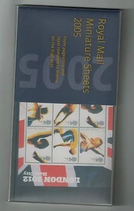 royal mail WALLET MINIATURE SHEET COMPLETE 2005 YEAR SET YEARSET MS2524 - MS2588 - Picture 1 of 3