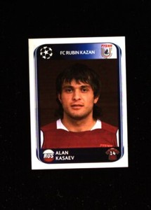 2010-11 Panini Champions League Alan Kasaev Rubin Kazan #272