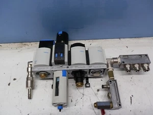 Festo Wartungseinheit M56-EM1-1/2  M56-LFR-1/2  M56-EE-1/2-10V24P-CS M56-FRM-1/2 - Picture 1 of 3