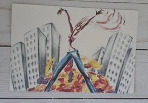 Vintage Levi's Jeans for Women "Variation on a Theme" Postcard Advertising - Picture 1 of 3