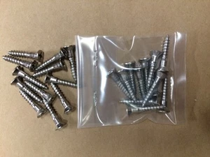 Stainless Steel Wood Screws for mounting Bases 1-1/4 inch Long Reel Fisherman* - Picture 1 of 1