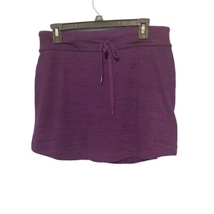 Z by Zobha maglia viola skort coulisse vita posteriore zip tasca donna media nuova con etichette - Foto 1 di 7