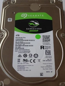 ST4000DM006 SN: ZC1 PN: 2G5107-300 FW: DN02 TK 06 FEB 2017 Seagate 4TB - Foto 1 di 1