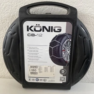 Konig CB-12 Size 60 Snow / Ice Tire Chains. Brand New ❄️ - Picture 1 of 5