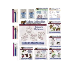 NEW Dakota Collectibles~ Christmas Themed Embroidery Machine Design CD Gift Set - Picture 1 of 12
