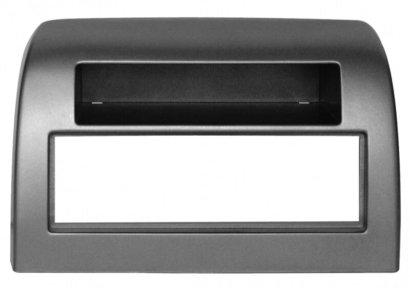 Mascherina 1DIN adattatore vano autoradio gray per Lancia Ypsilon 2003>2011 - Immagine 1 di 1