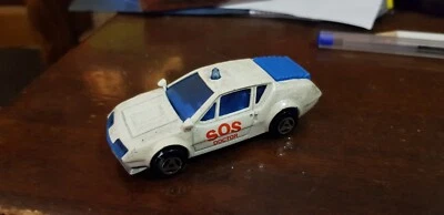 MAJORETTE 264 1/55 RENAULT ALPINE A 310 SOS DOCTOR BIANCO VERY NICE VINTAGE - Immagine 1 di 4