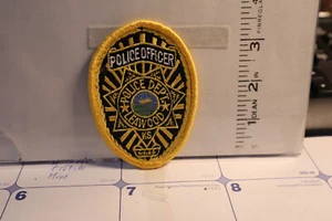 police patch LEAWOOD POLICE KANSAS BALL CAP SIZE - Picture 1 of 1