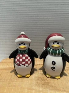 Entzückende Weihnachten Pinguin Salz & Pfefferstreuer - Bild 1 von 3
