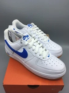 Nike Air Force 1 Low Premium White Royal Blue Gum EU 40 US 7 Weiß Blau Neu OVP - Bild 1 von 9