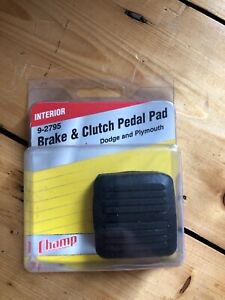 CHAMP 9-2795 Clutch & Brake Pedal Rubber Cover - old Dodge Plymouth Cars