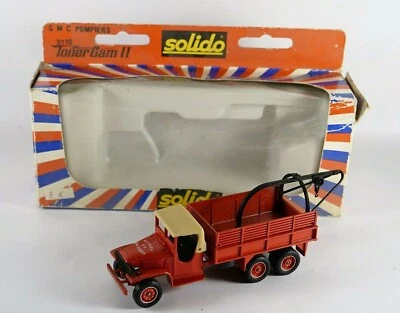 Solido 3110 GMC Pompieri Scorta Stradali N.3 1/50 Scatola - Immagine 1 di 4