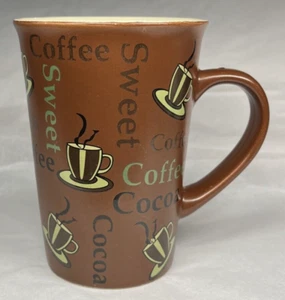 Mulberry Home Collection Coffee Mug Coffee/Coco Brown 16oz 4.75" Tall - Picture 1 of 8