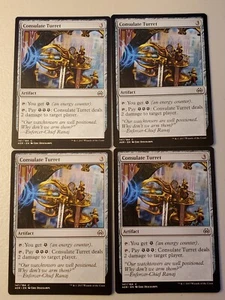 MTG 4x Consulate Turret AER 147/184 Moderate Play - Picture 1 of 2