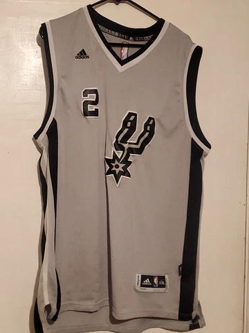 Adidas San Antonio Spurs NBA Finals Kawhi Leonard #2 Sewn Basketball Jersey XXL Cover