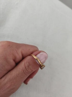 bague ancienne or 18 carats - Photo 1/3