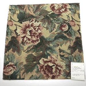 Decorative Fabrics Upholstery Sample 16" Square Poly Cotton Antique Rose - Picture 1 of 8