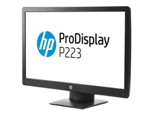 HP P223 21.5" LED 1920 x 1080 Full HD Anti Glare 60Hz Monitor DP VGA + STAND - Afbeelding 1 van 2
