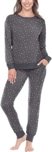 NWT Honeydew Intimates Women 2 Piece Sleepwear Pajama Set Gray Size XS $70 3C612 - Picture 1 of 4