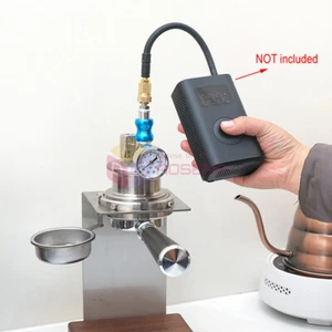 58mm Handle Pneumatic Coffee Machine Outdoor Semi-automatic Extraction Espresso - Picture 1 of 14