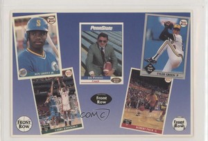 1991 Promo Sheet Ken Griffey Jr Joe Paterno Tyler Green Larry Johnson HOF