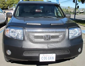 Colgan Front End Mask Bra 2pc.Fits Honda Pilot EX,EX-L, LX 2009-2011 W/License - Picture 1 of 1