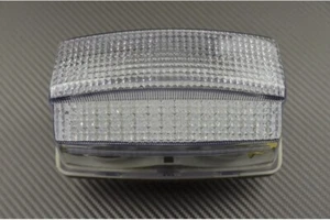 Clear Rear LED Taillight Tail light with Turn Signals YAMAHA TDR 125 1993-2002 - Picture 1 of 3