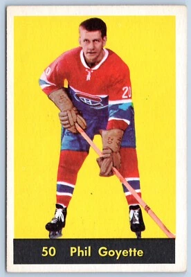 PHIL GOYETTE 1960-61 PARKHURST 60-61 #50 EX+         71088 - Image 1 of 2