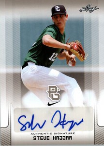 Steve Hajjar 2017 Leaf Perfect Game Autograph NIKE All-American Auto Rookie