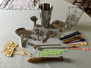 Bartender Supplies / Tools for Bar -Vintage - Picture 1 of 7