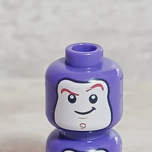 LEGO Buzz Head Lightyear Purple Woody Friend Nougat Astronaut Toy Story Hero - Picture 1 of 1