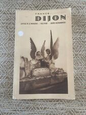 📔 Ancien guide touristique "Dijon et sa région" (années 50)