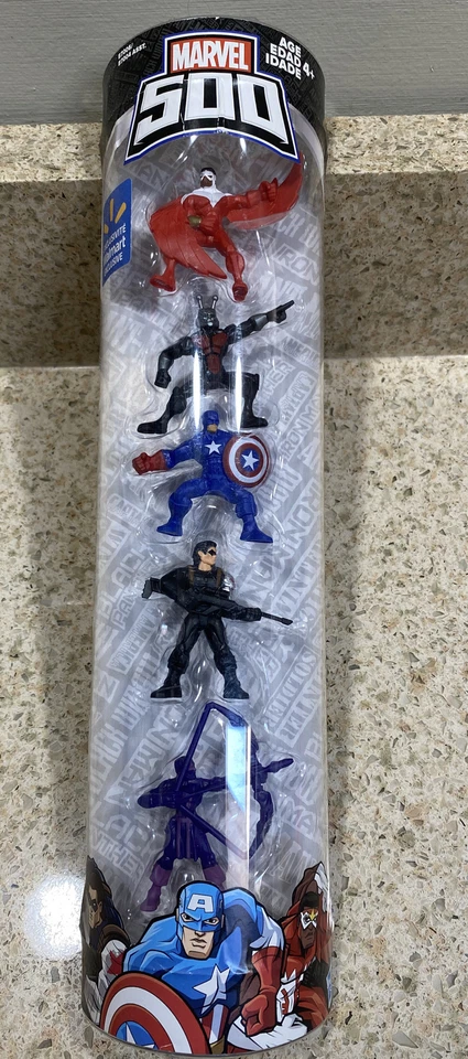 Marvel 500 figuras Falcon, Ant-Man, Capitán América, Soldado de Invierno, Ojo de Halcón Walmart Foto 1 de 2