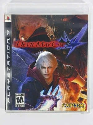 Devil May Cry 4 Sony PlayStation 3 PS3 Complete CIB With Manual Tested  - Image 1 of 4