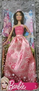NRFB 2012 Barbie Fairytale princess brunette X9441 Rare And Discontinued - Picture 1 of 8