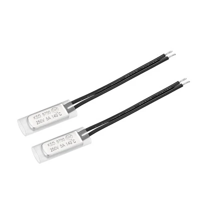 KSD9700 Thermostat, 140℃ N.C 5A Metal Bimetal Temperature Control Switch 2pcs - Image 1 of 3