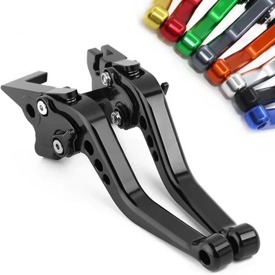 CNC Short Brake Clutch Levers For Ducati Hypermotard 1100 S / EVO / SP 2008-2012 - Image 1 of 4