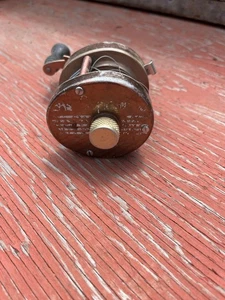 Schwer zu finden Pflueger Supreme Angeln Baitcastrolle frühes Modell CK - Bild 1 von 3