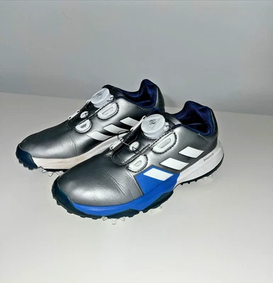 Adidas Zapatos de Golf Adipower BOA Gris Cuero Rebote Juvenil Talla 1.5 Foto 1 de 4