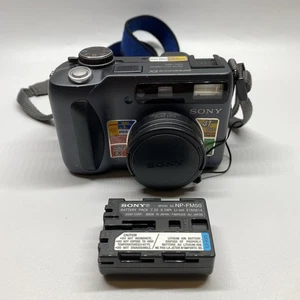 Sony Carl Zeiss Cyber-shot DSC-S85 4.0MP Digital Camera - Black Tested - Picture 1 of 13