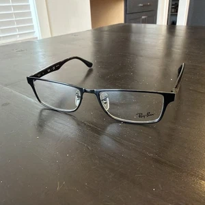 Ray-Ban Eyeglasses Sunglasses RB 6238 2509 55-17-150  Black Authentic - Picture 1 of 7