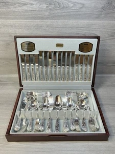 Viners Silver Plated 100 Piece Canteen Cutlery Set Service For 8 Persons Boxed - Picture 1 of 24
